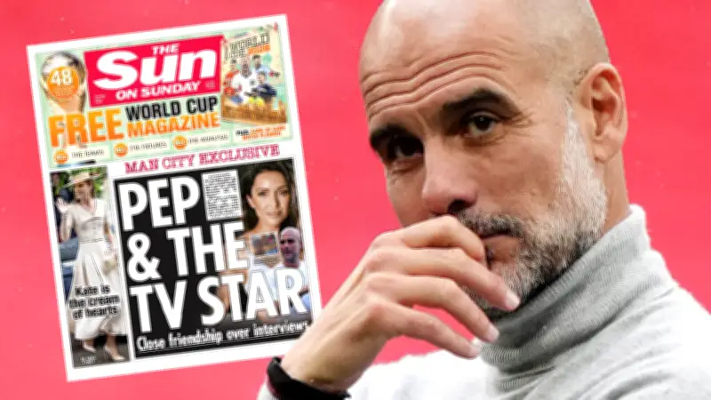 „Liebe dich“: Riesiger England-Bericht über Guardiola & Moderatorin
