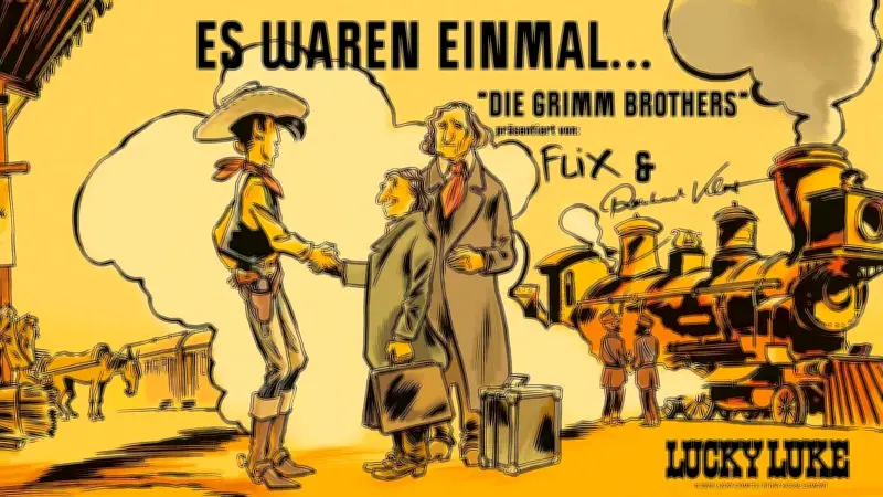 Lucky Luke trifft auf die Brüder Grimm: Eine märchenhafte Hommage