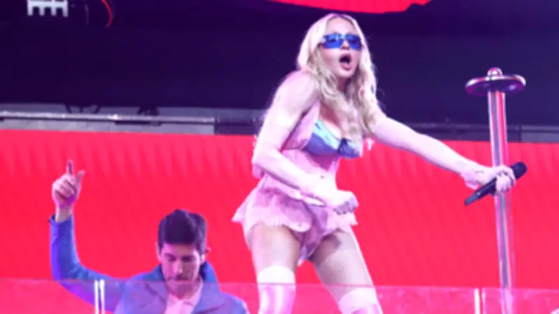 Madonna überrascht Fans mit Gratiskonzert am Times Square