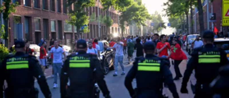 Marokko-Sieg gegen Niederlande: Krawalle in Den Haag