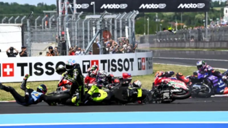 Massen-Crash in MotoGP: Jorge Martín löst Unfall mit fünf Fahrern aus