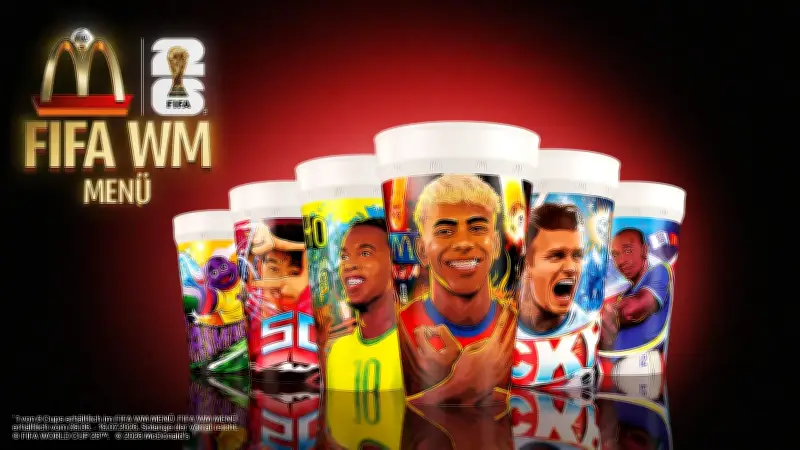 McDonald's startet mit FIFA WM Menüs und Sammelbechern in den Fußballsommer 2026