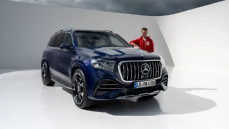 Mercedes-AMG GLS 63 Facelift: XXL-Kühlergrill und V8-Biturbo mit 612 PS