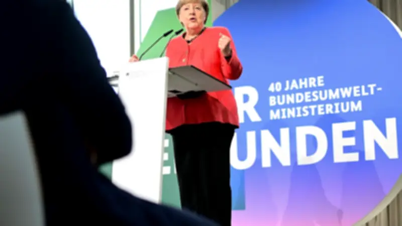 Merkel: Klimaschutz bleibt eine Überlebensfrage der Menschheit