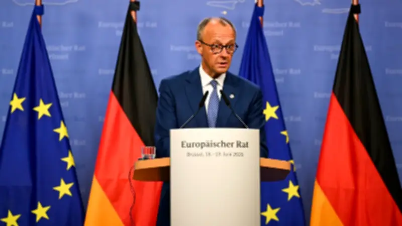 Merz droht mit Blockade: EU-Haushaltsvorschlag zu teuer