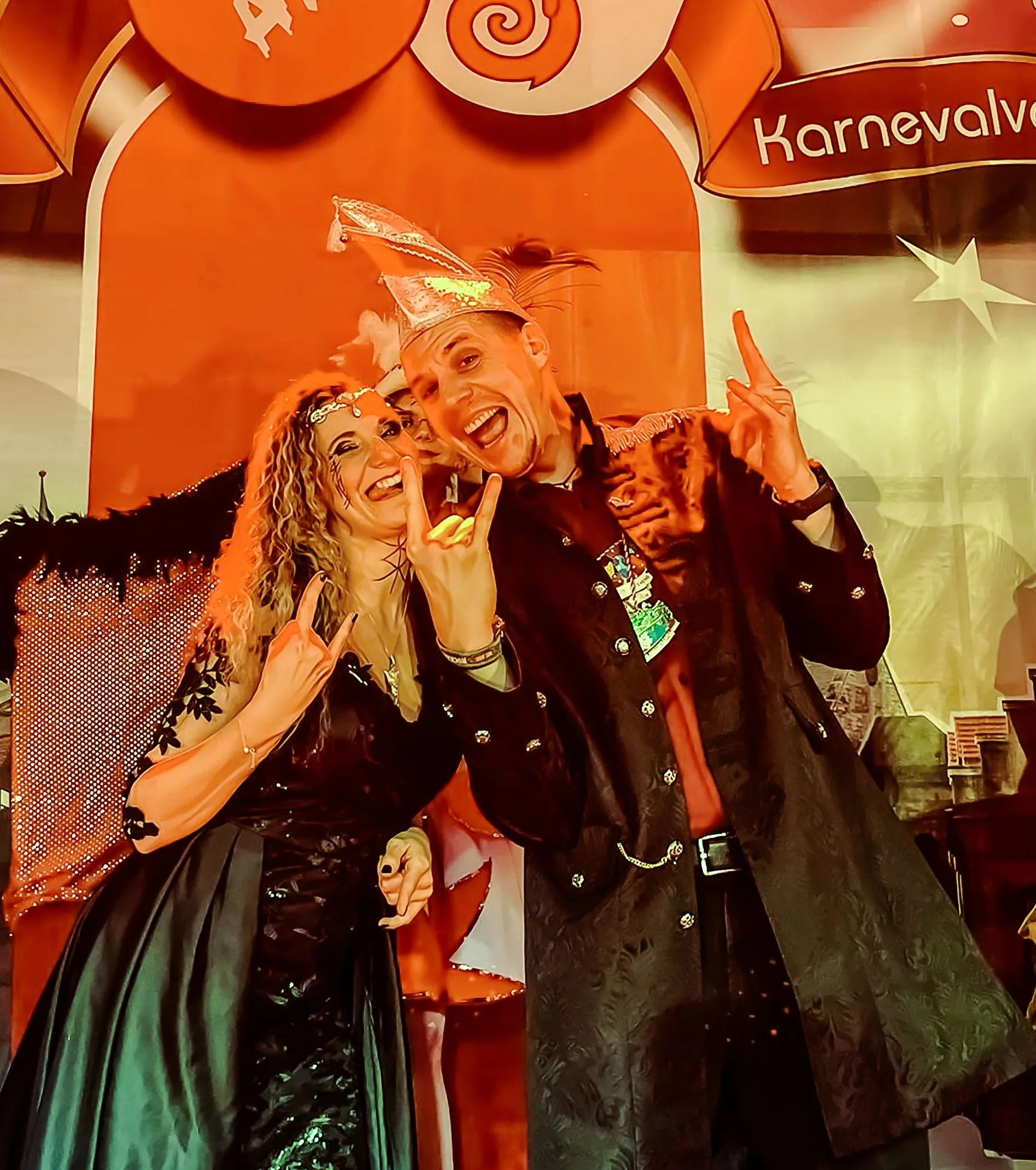 Metal statt Marsch: Rocker-Prinzenpaar regiert Alslebener Karneval