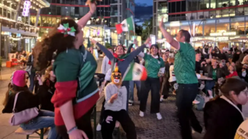 Mexikanische Community feiert WM-Sieg in Berlin