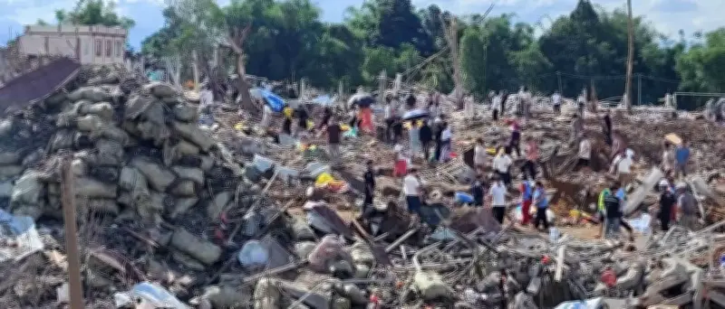 Myanmar: Bis zu 55 Tote nach Explosion in Munitionslager