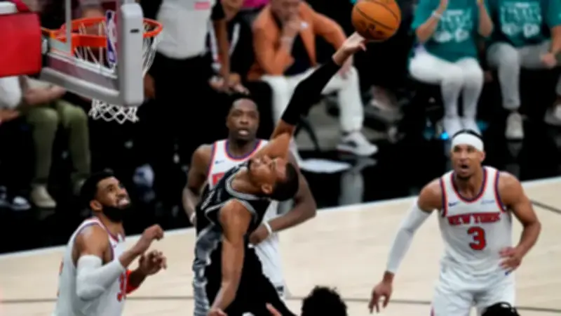 NBA-Finals: Knicks schlagen Spurs – Wembanyama enttäuscht