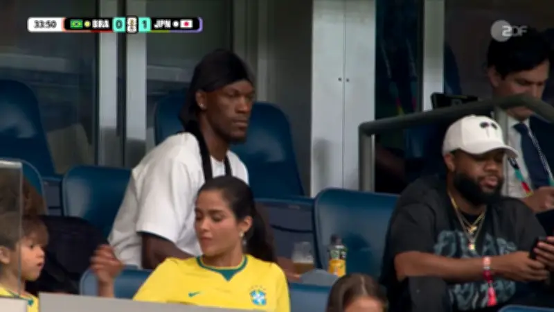 NBA-Star Jimmy Butler feuert Brasilien im WM-Sechzehntelfinale an