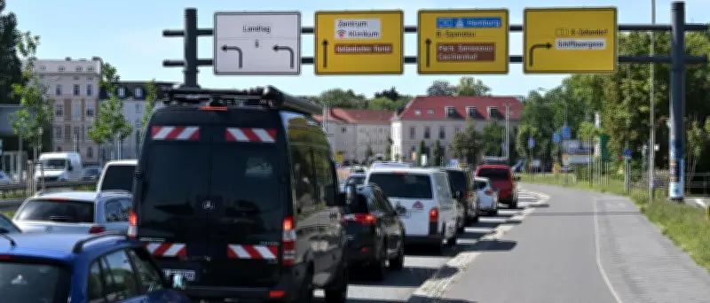 Neue Sperrung auf Nuthestraße in Potsdam ab Montag: Staugefahr