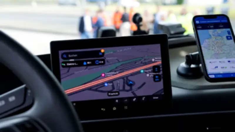 Neuer digitaler Service soll Lkw-Parkplatznot an Autobahnen lindern