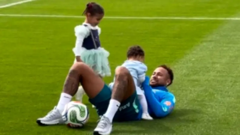 Neymars Töchter: Süßer Trainings-Moment trotz Verletzung