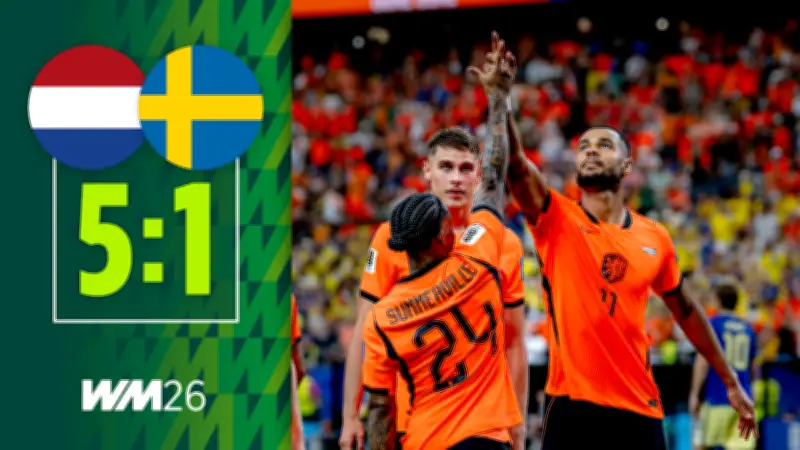 Niederlande besiegen Schweden klar im zweiten WM-Gruppenspiel