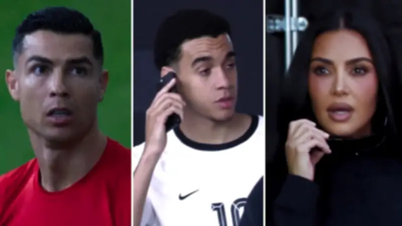 Nike-WM-Spot: Ronaldo, Kardashian und Musiala begeistern Fans weltweit