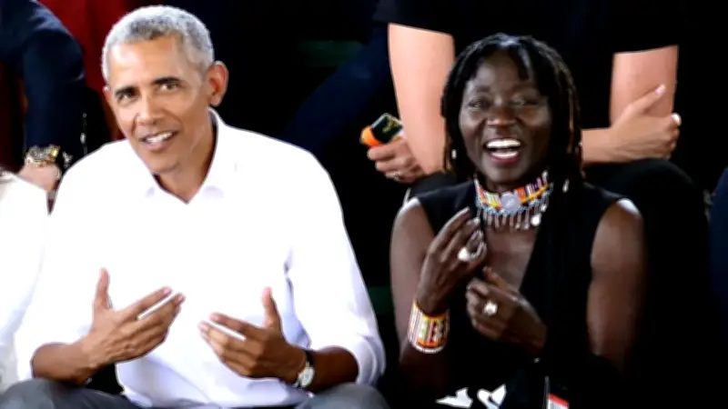 Obamas Schwester Auma verkauft jetzt Luxus-Schmuck für Afrika