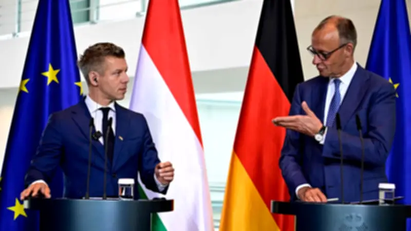 Orbán-Nachfolger Magyar bei Merz: Ukraine-Streit bleibt trotz Neuanfang