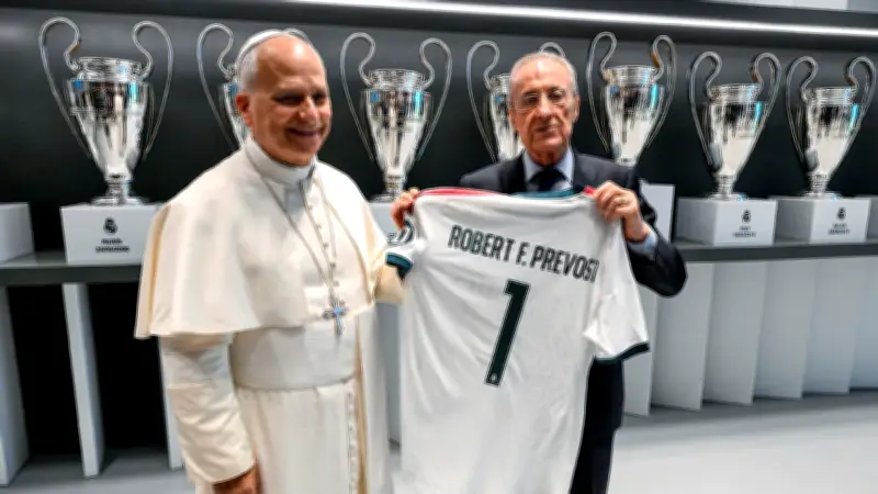 Papst Leo XIV feiert Messe im Bernabéu: Historischer Besuch bei Real Madrid