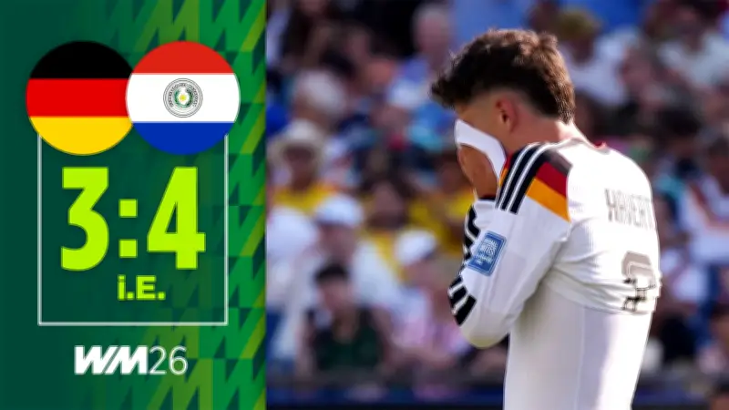 Peinliches WM-Aus: Deutschland verliert gegen Paraguay