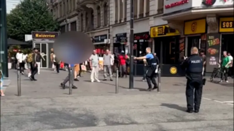 Polizei stoppt Messer-Angreifer am Frankfurter Hauptbahnhof mit Schüssen