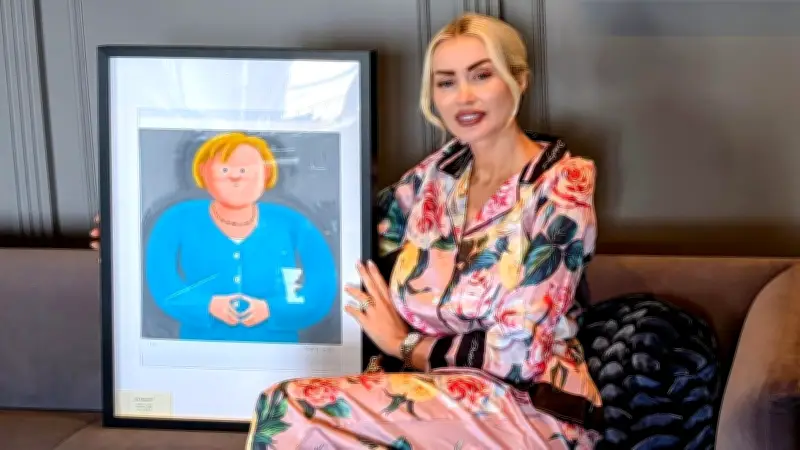 Pop Art aus China: Merkel, Mao und Kim Jong-un in Berlin