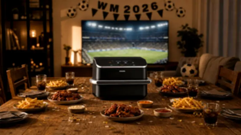 Public Viewing zuhause: Wohnzimmer wird mit Airfryer zur WM-Arena