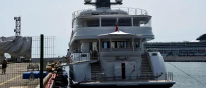Putins Luxus-Jacht „Graceful“ in der Ostsee vor Deutschland gesichtet