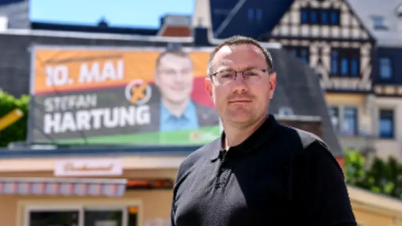 Rechtsextremer Kandidat bei Oberbürgermeisterwahl in Aue-Bad Schlema in Stichwahl