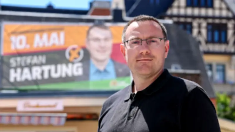 Rechtsextremer Kandidat vor OB-Wahl in Aue-Bad Schlema