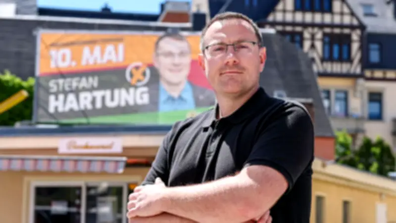Rechtsextremist Hartung will OB von Aue-Bad Schlema werden
