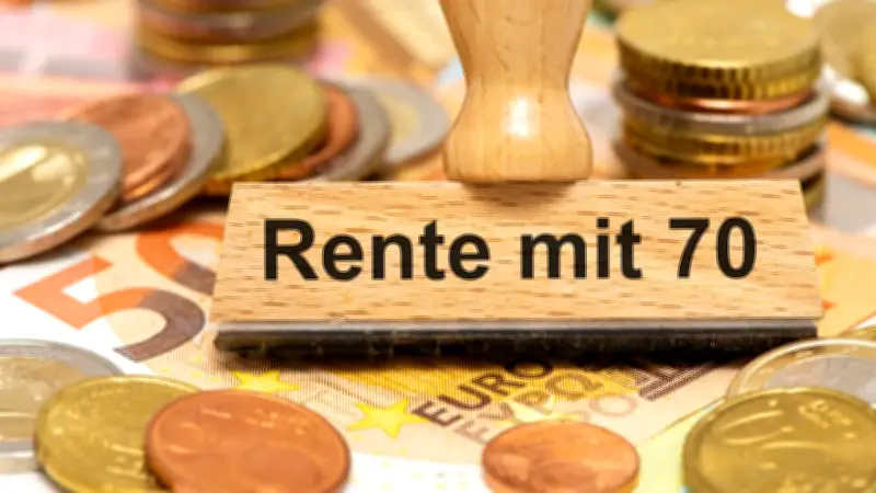 Rentenreform: Arbeiten bis 70, Minijobs weg, Frührente später