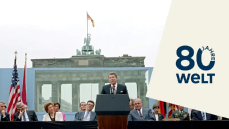 Ronald Reagans Mauer-Rede: Ein großer Tag für Berlin und die Deutschen