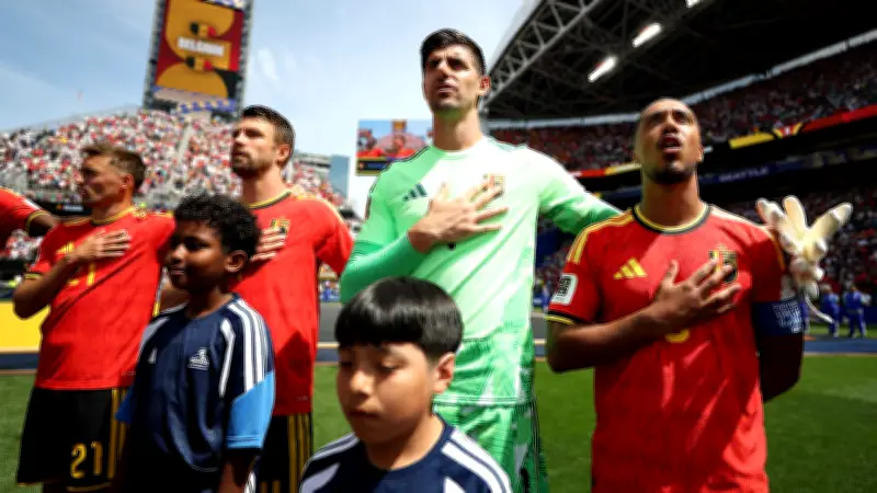 Rätselhafter Auftritt: Belgien-Star Courtois völlig neben sich