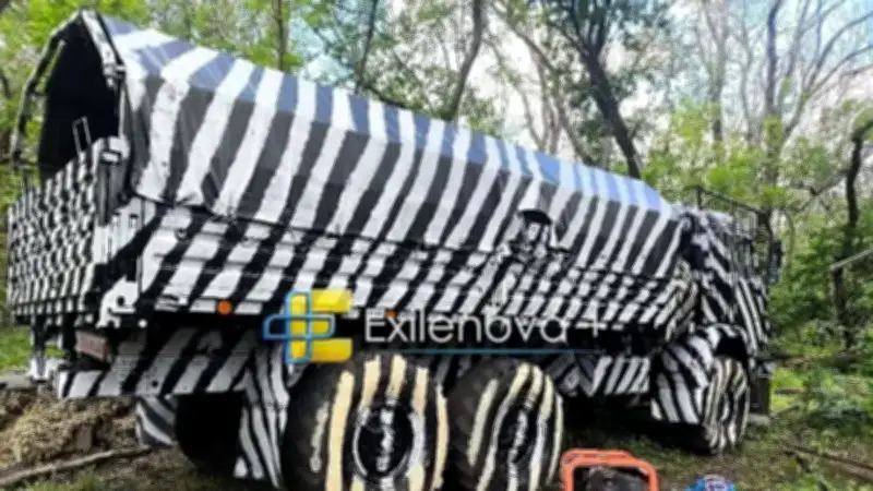 Russisches Zebra-Muster soll Kiews KI-Drohnen verwirren