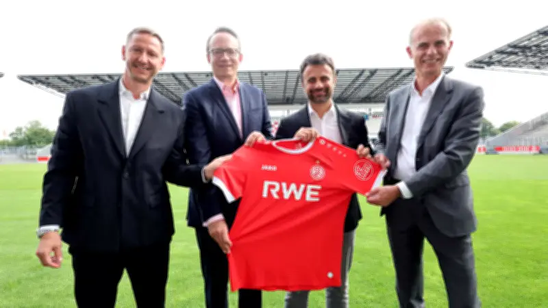 RWE neuer Hauptsponsor von Rot-Weiss Essen: Trikot-Comeback
