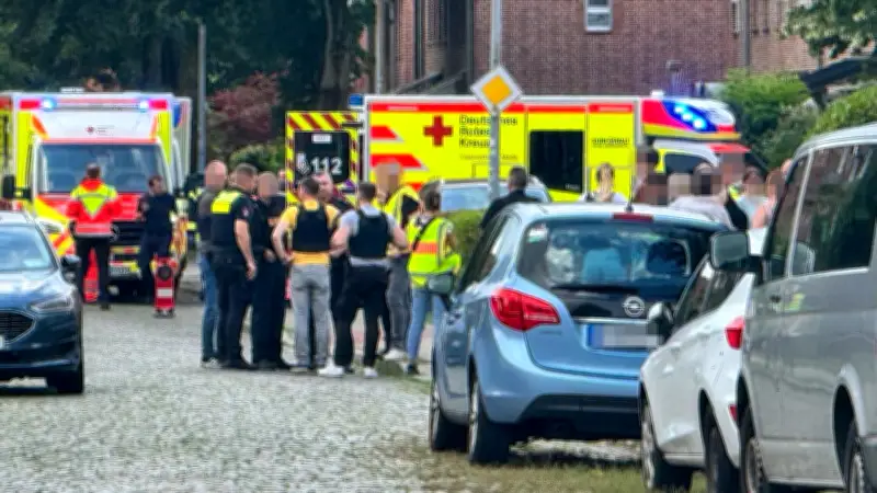 Schüsse in Stade: Fünf Tote, Tatverdächtige festgenommen
