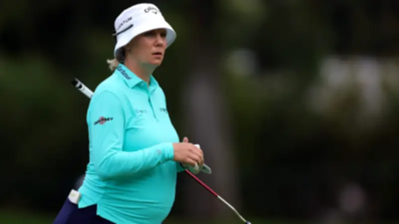Schwangere Golferin spielt bei US Women's Open mit