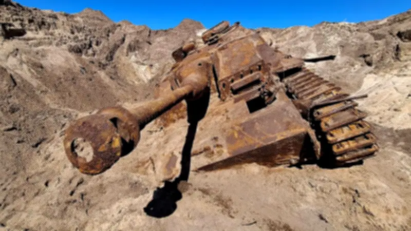 Sensationeller Fund: Wehrmachtspanzer in Nordholz entdeckt