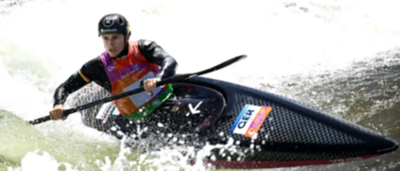 Slalom-Kanutin Funk Zweite bei Weltcup in Prag nach schwachem Auftakt