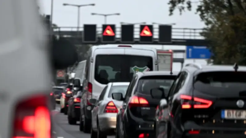Stau-Frust in Berlin: Staulängen um 48 Prozent gestiegen