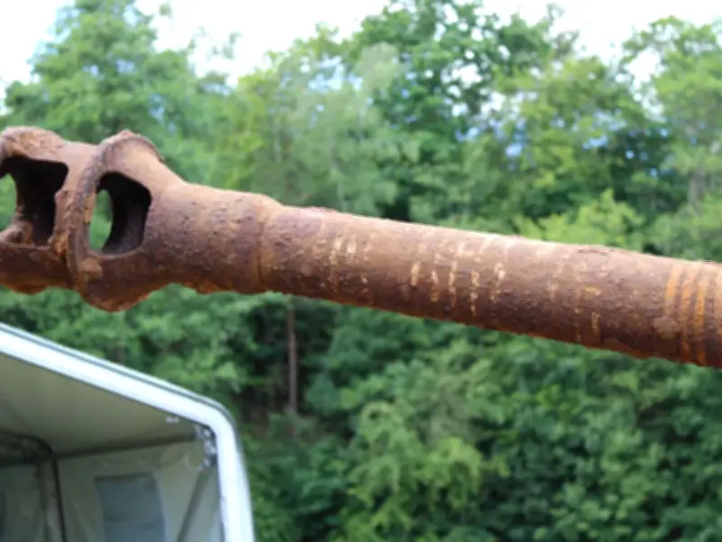 Sturmgeschütz aus Zweitem Weltkrieg in Nordholz entdeckt