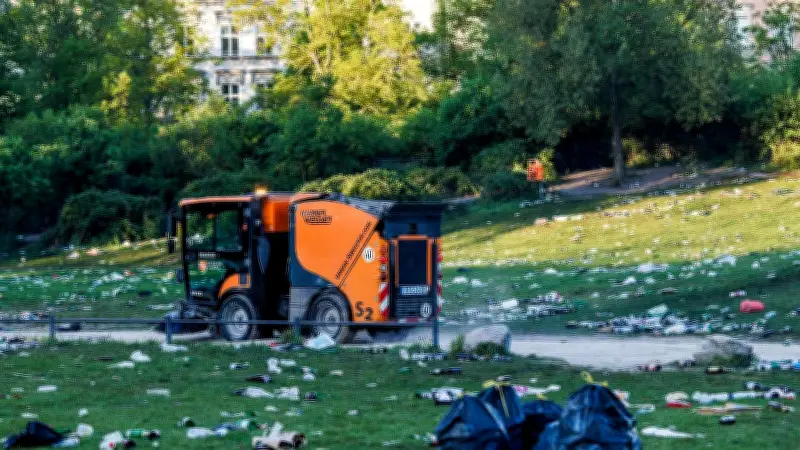 Techno-Partys hinterlassen massive Schäden in Berliner Parks am 1. Mai
