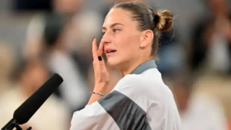 Tennisprofi Kostjuk widmet French-Open-Sieg unter Tränen der Ukraine