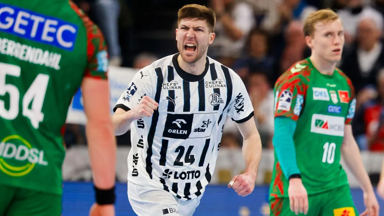 THW Kiel beendet Magdeburgs Siegesserie in der Handball-Bundesliga