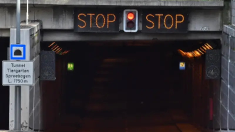 Tiergartentunnel bleibt nachts trotz neuer Mitarbeiter dicht