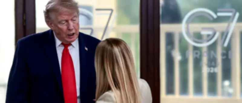 Trump attackiert Meloni scharf im Foto-Streit – sie kontert prompt