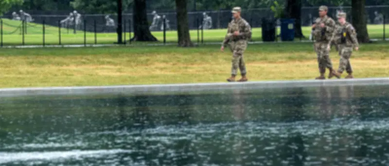 Trump droht mit Haft für angebliche Vandalen am Reflecting Pool