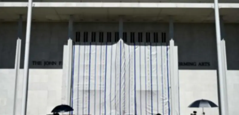 Trump-Name am Kennedy Center wird abmontiert