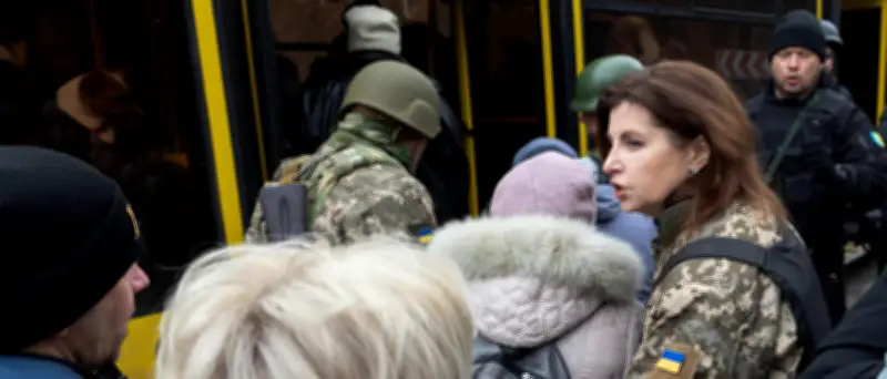 Ukrainischer Gouverneur ruft zur Flucht aus besetzten Gebieten auf