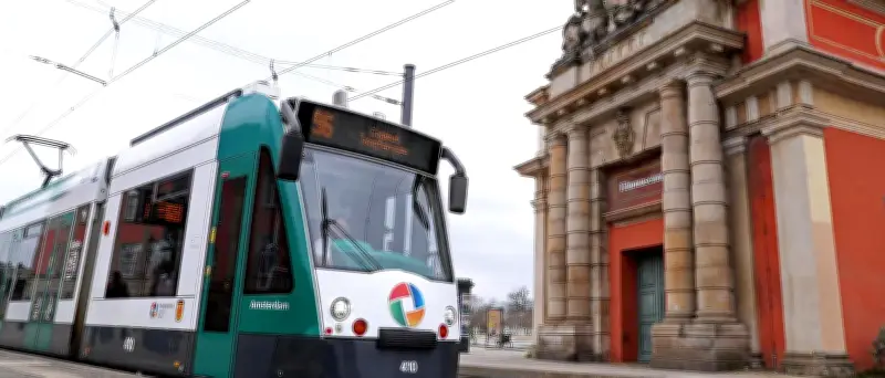 Unfall in Potsdam: Tramverkehr zwischen Platz der Einheit und Hauptbahnhof unterbrochen